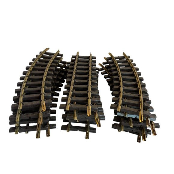 LGB Lehmann G Gague Scale Track 1100 1000 15 Pieces Straight Curved 300mm 12 in - Picture 1 of 6